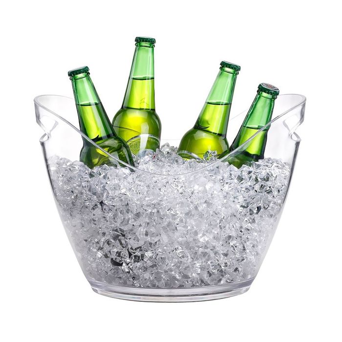 Klarer Eiskübel Champagner Schale 8 Liter