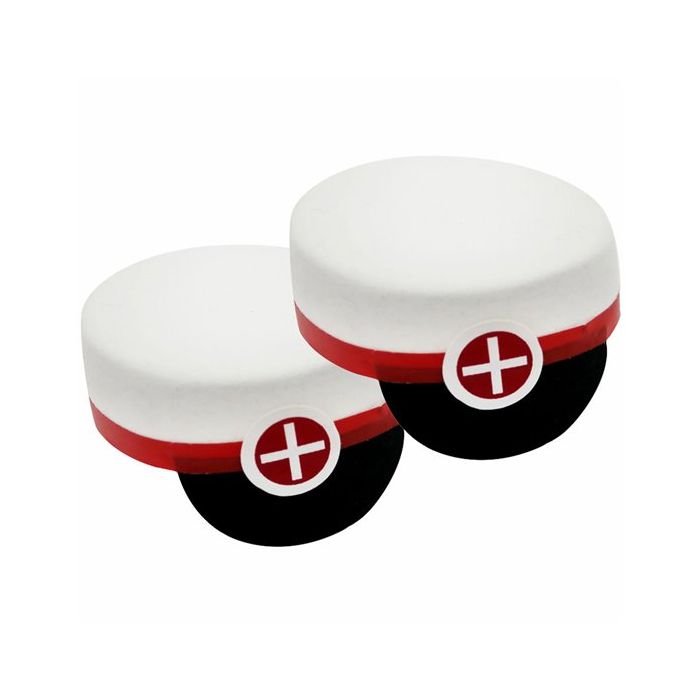 Rote Studentenfezze 2x - 8cm