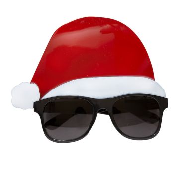 Weihnachtsmützen-Sonnenbrillen