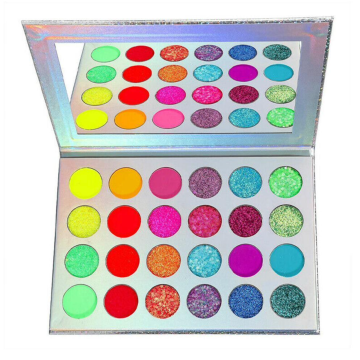UV Lidschatten 24 Farben inkl. Spiegel