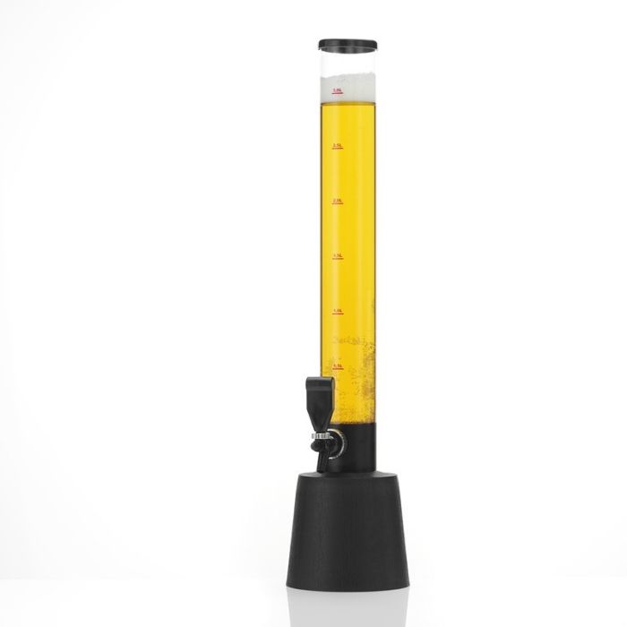 Bier Tower 3,5 Liter 85 cm mit Hahn