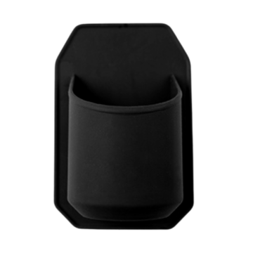 Wand-Dosenhalter schwarz