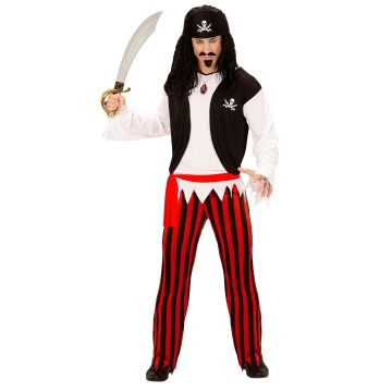 Klassisches Piratenkostüm für Herren
