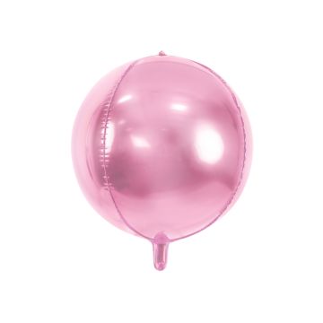 Metallische pinke Folienballon - 40 Zentimeter