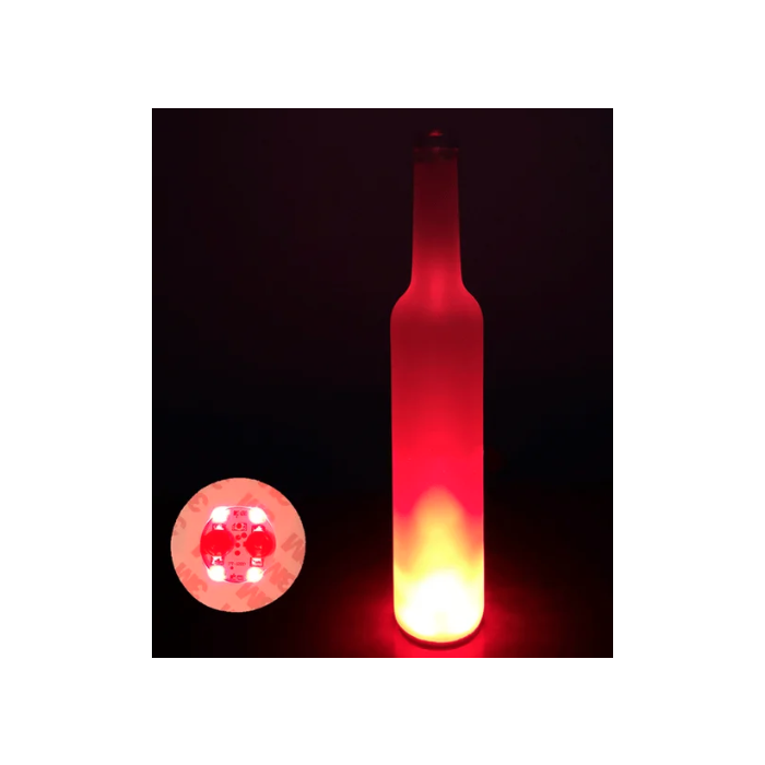 LED Flaschenlicht rot