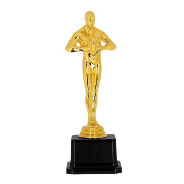 Goldfarbene Hollywood-Award-Statue - 21 cm