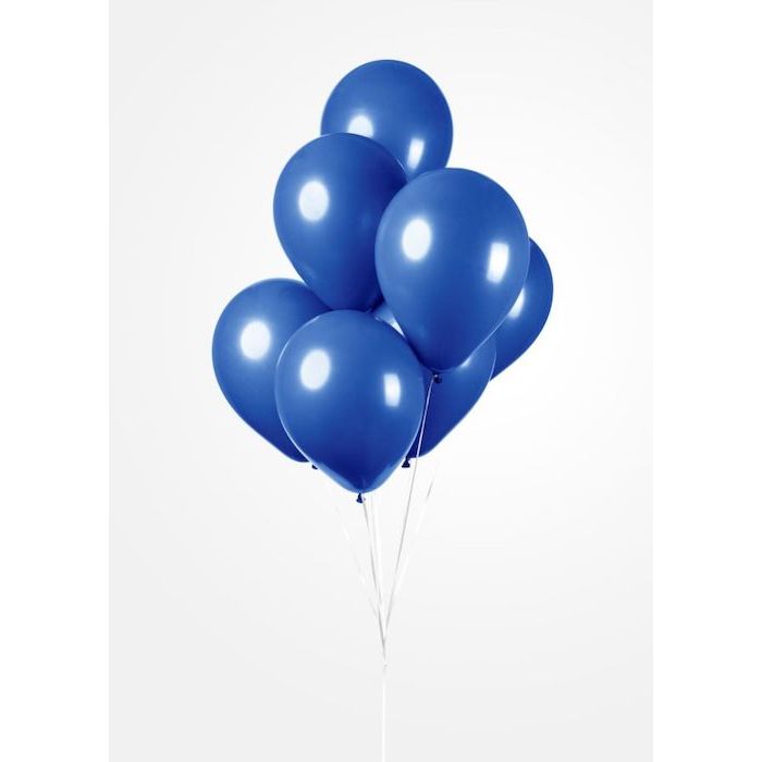 Dunkelblaue Ballons 50x - 30 cm