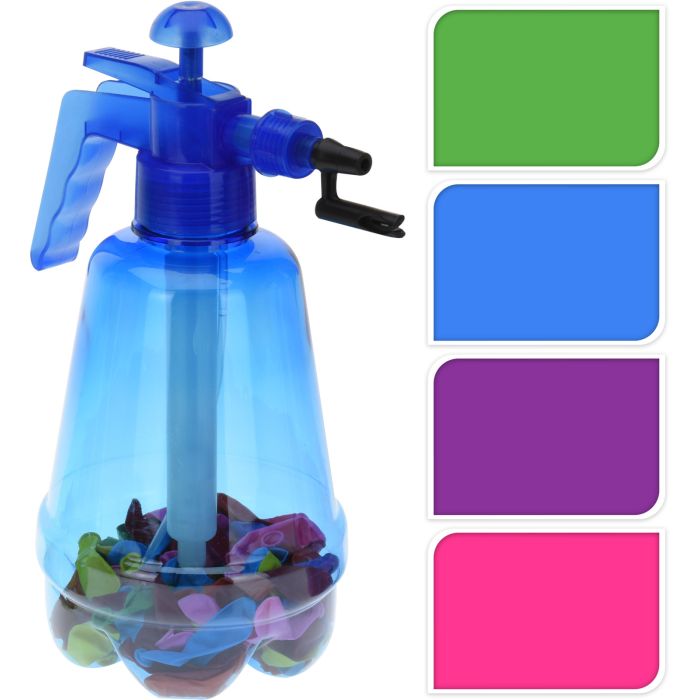 Wasserballonpumpe mit 100 Ballons