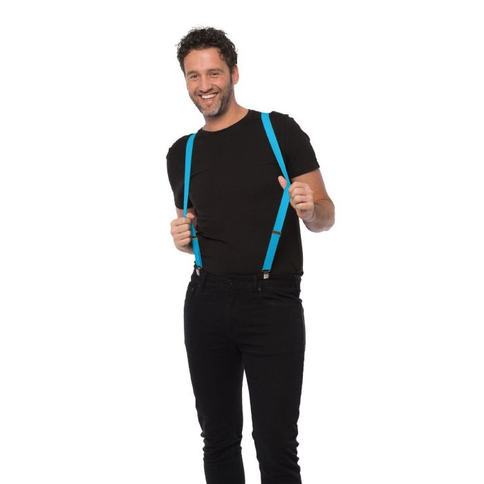 Hosenträger Türkisblau Einheitsgröße Unisex