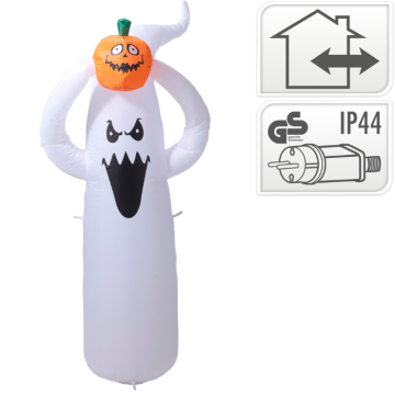 Aufblasbarer Halloween-Geist mit LED 150 cm
