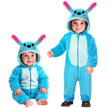 Monsterkostüm für Babys in Türkisblau