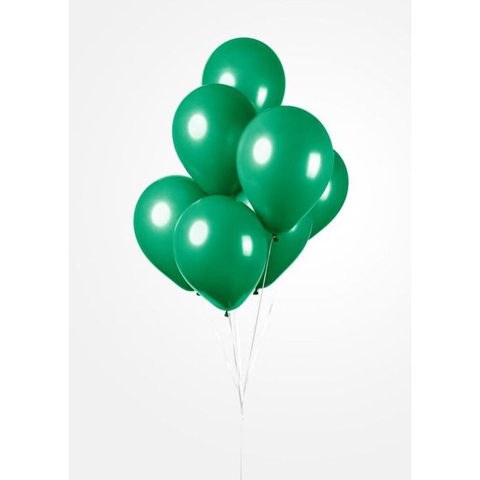 Dunkelgrüne Ballons 25x - 30 cm