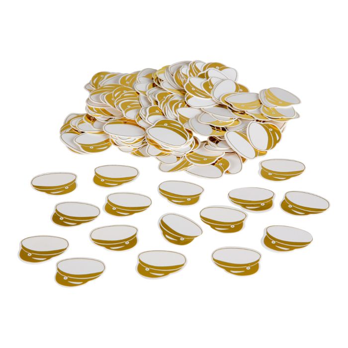 Studentenmütze Tischkonfetti Gold - 15 g