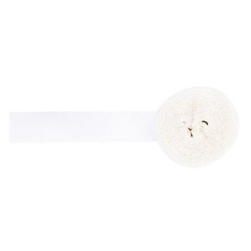 Weißer Crepe-Streamer 24 m