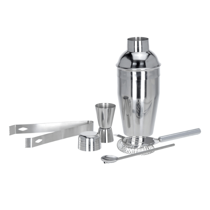 Cocktail Shaker Set Rostfreier Stahl - 5 Teile