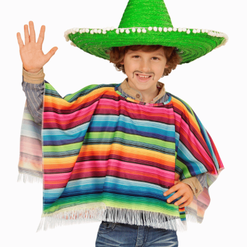 Mexikanischer Poncho für Kinder