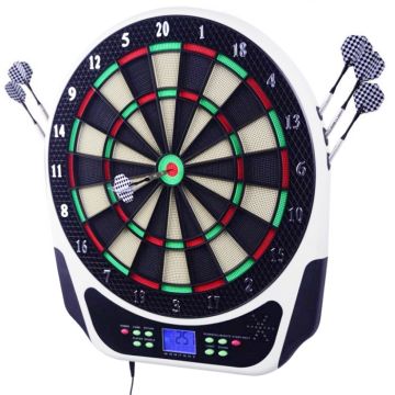 Elektronisches Dartboard inkl. 6 Dartpfeilen und 30 Flights