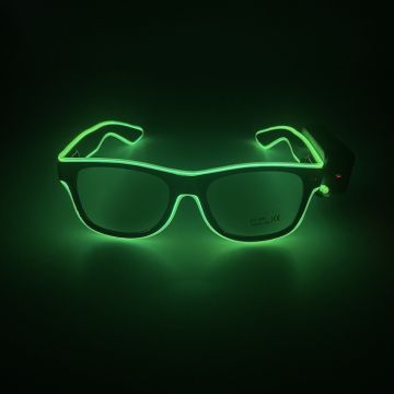 LED-Partybrille - Grün
