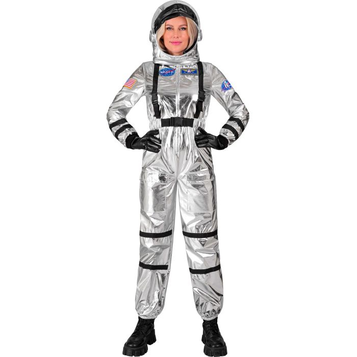 Silbernes Astronautenkostüm für Damen