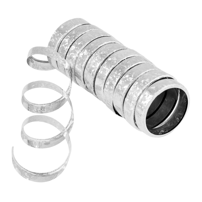 Streamer silber 3x