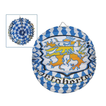 Oktoberfest Laterne Papier 24 cm 