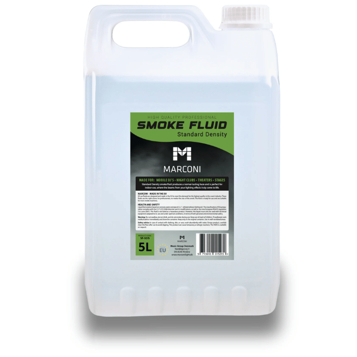 Rauchflüssigkeit mittel für Rauchmaschine - 5 Liter Marconi