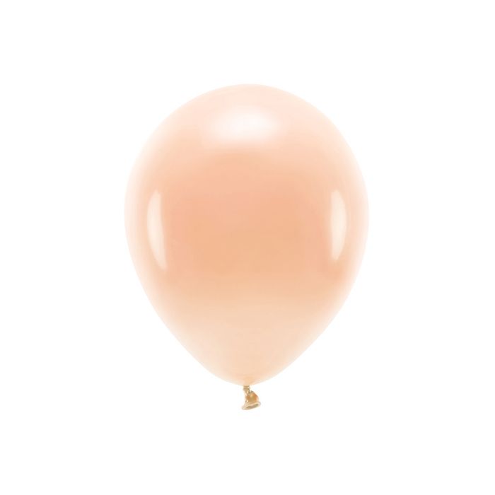 Pastell Pfirsich Ballons 10x - 30 cm 
