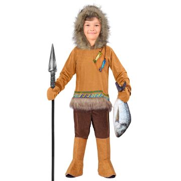 Eskimo-Kostüm für Jungen - 4 Teile