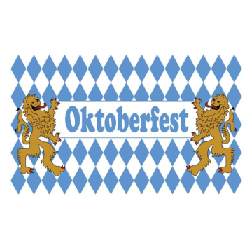 Oktoberfest-Fahne 150x90 cm