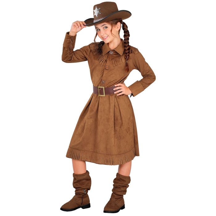 Fransiges Cowgirl-Kostüm für Mädchen