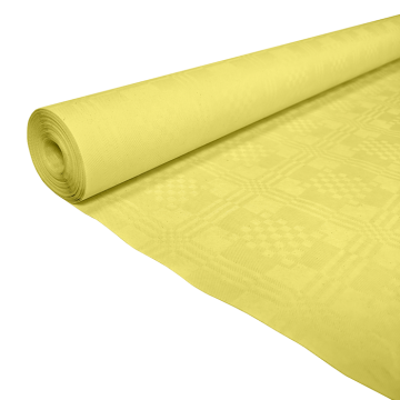 Gelbe Papierdecke 1,19 x 8 m