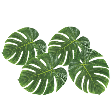 Monstera-Dekorationsblätter 4x