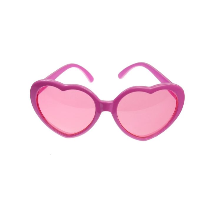 Herz-Sonnenbrillen Pink