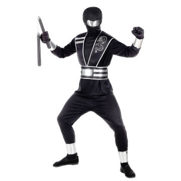 Spiegel-Ninja-Kostüm für Jungen