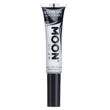Neon UV Haarfarbe intensives Weiß Moon Creations - 15 ml 