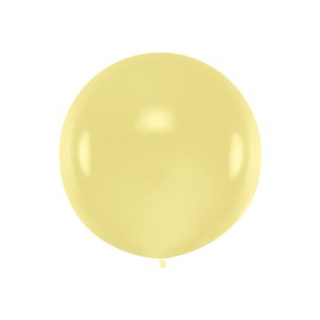Riesiger Pastellcreme Ballon - 1 Meter