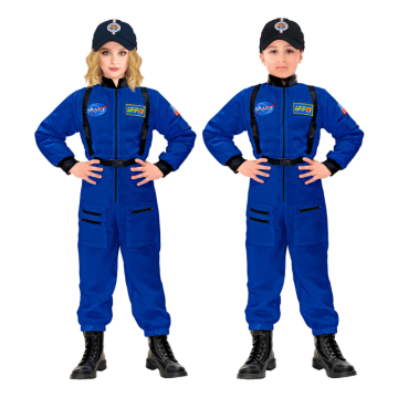Blaues Astronautenkostüm für Kinder