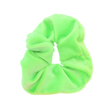 Neon UV Scrunchie Grün