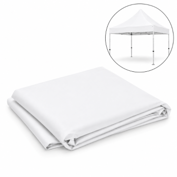 Zeltplane für Pavillon Easy up 3x3 m weiß