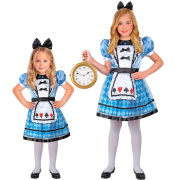 Märchenkleid mit Schürze für Mädchen