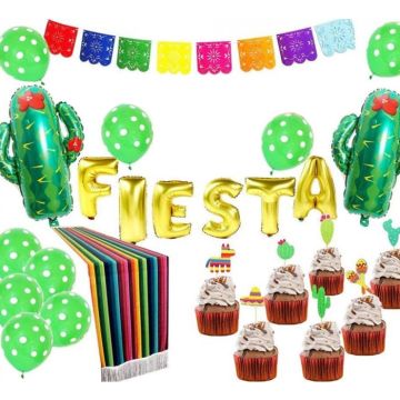 Mexikanische Themenparty Dekorationen 27 Teile