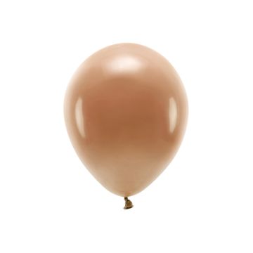 Pastell schokoladenbraune Ballons 10x - 30 cm