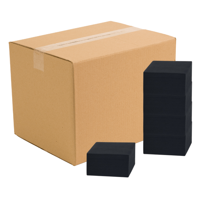 20x20 cm Servietten 4500x schwarze 2-lagig