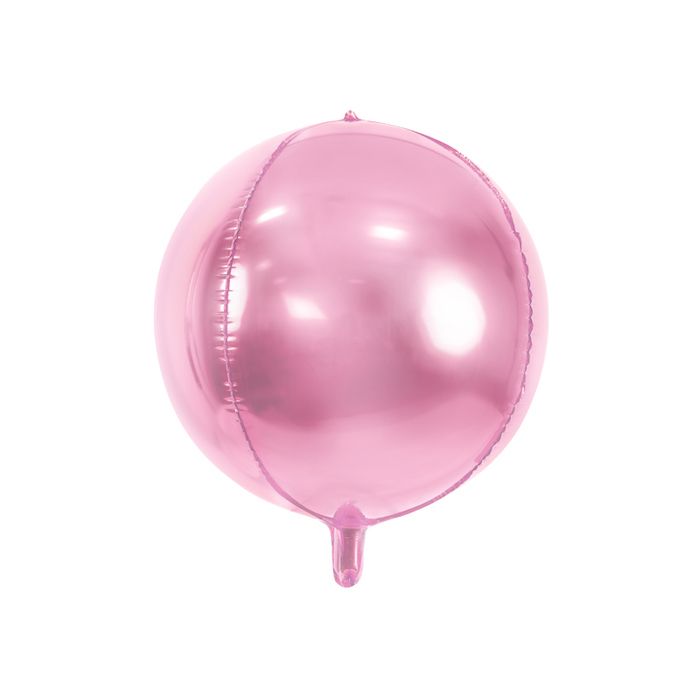 Metallische pinke Folienballon - 40 Zentimeter