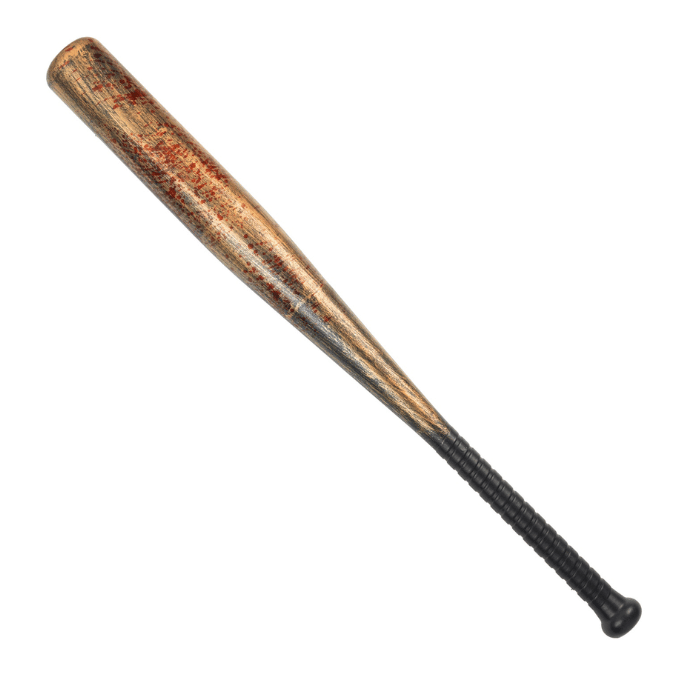 Blutiger Baseballschläger - 72 cm