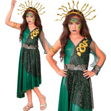 Medusa Göttinnenkostüm für Mädchen