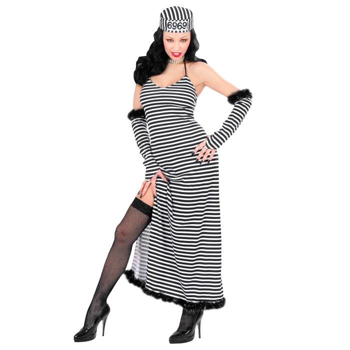Sexiest Gefangenenkostüm für Damen