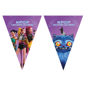 K-Pop Demon Hunters Wimpelkette 