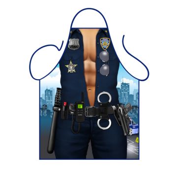 Polizisten-Kochschürze