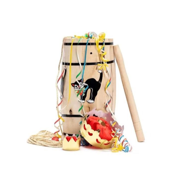 Fastelavnstønde-Set komplett mit großem 54 cm